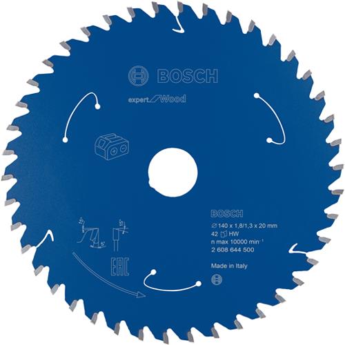 Кружна пила BOSCH (140mm x 20mm, 1.8mm, 42T)