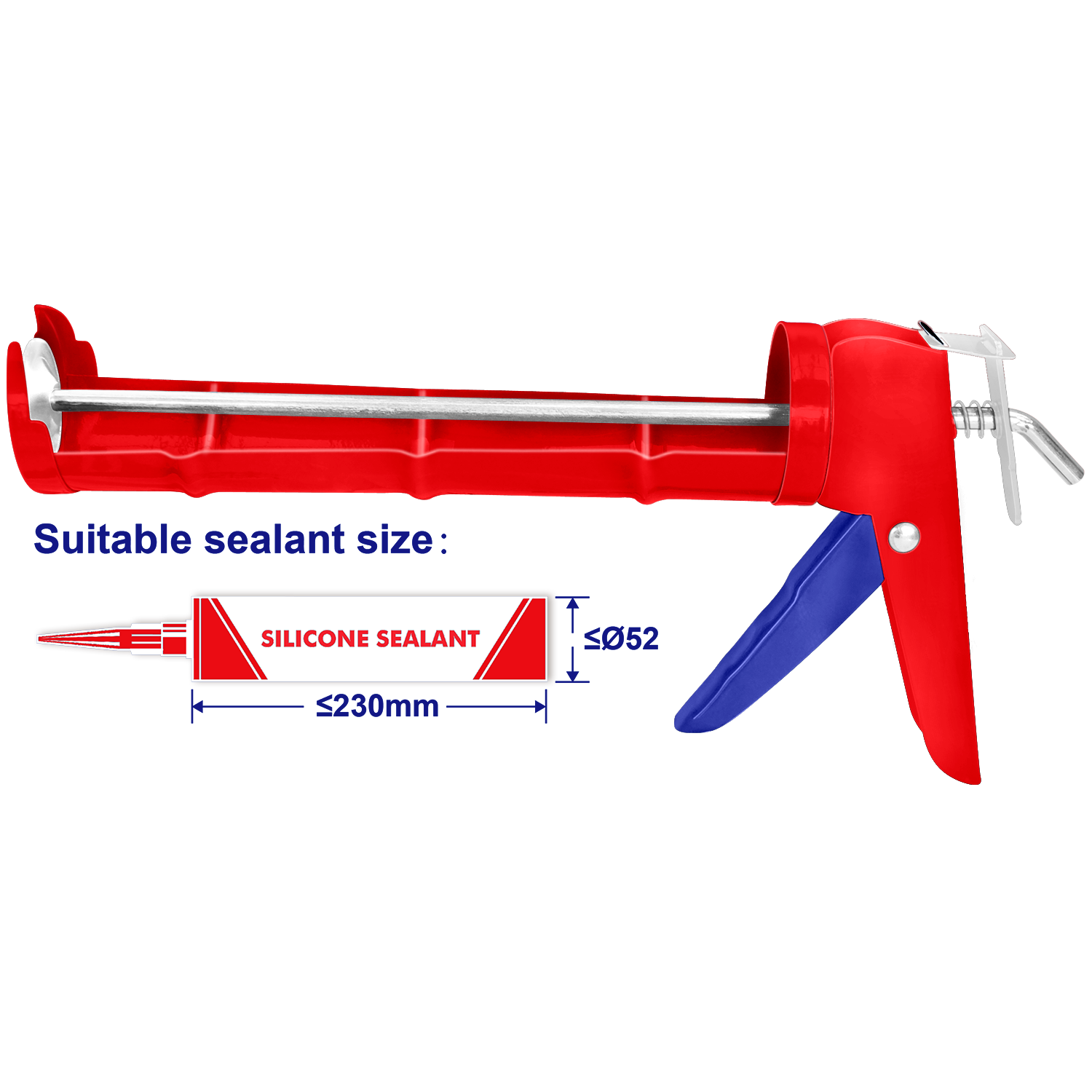 Пиштол за силикон ECGN02091 Emtop