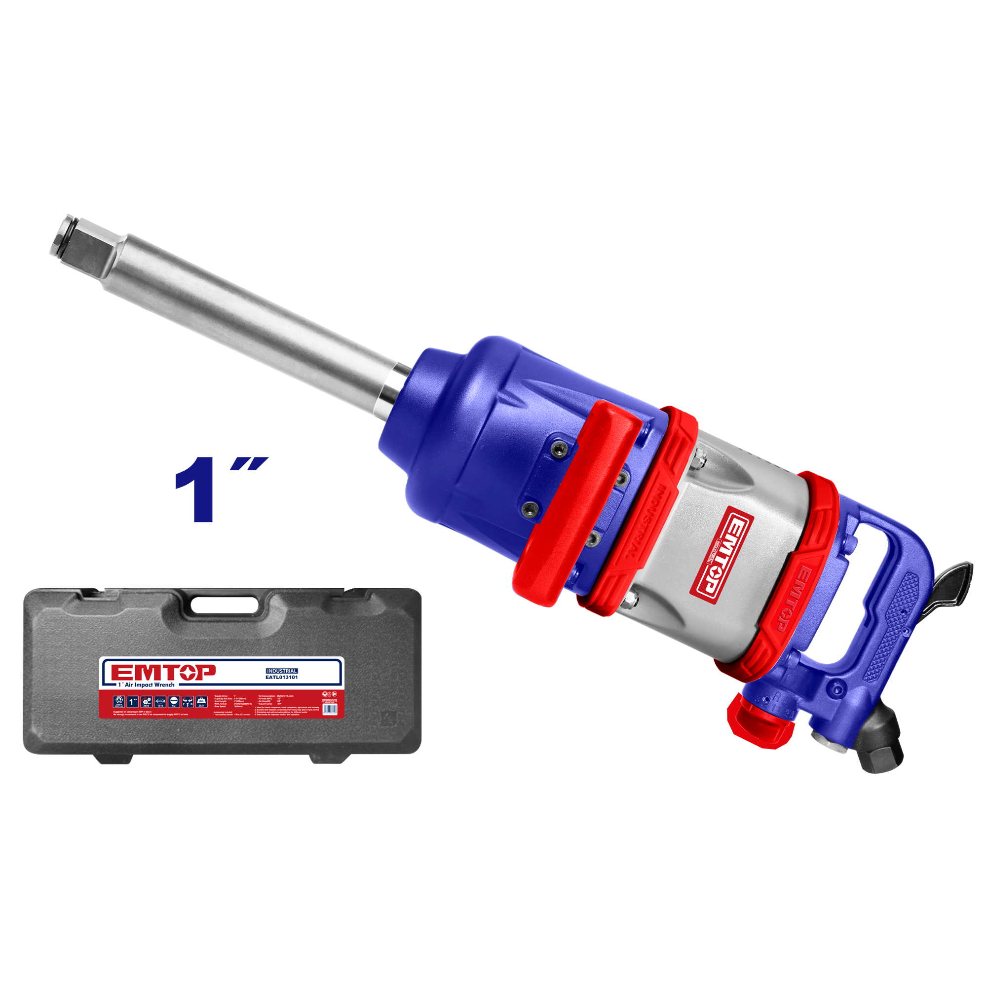 Пневматски одвртувач 1“ EATL013101 Emtop