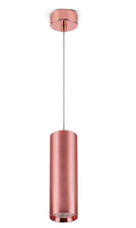 Висечи спот за GU10 rosegold Lambario