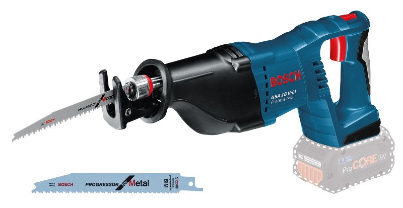 Батериска универзална пила Bosch GSA 18 V-LI