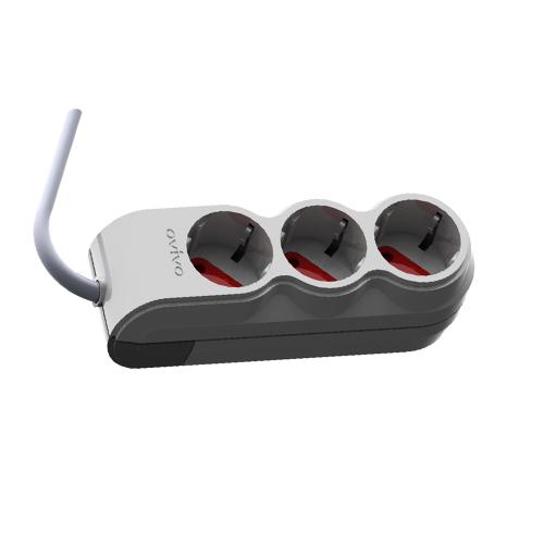 Штек за продолжен кабел 3-ка Ovivo 700-113