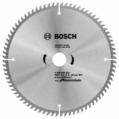 Пила кружна алумин Bosch 250*30-80