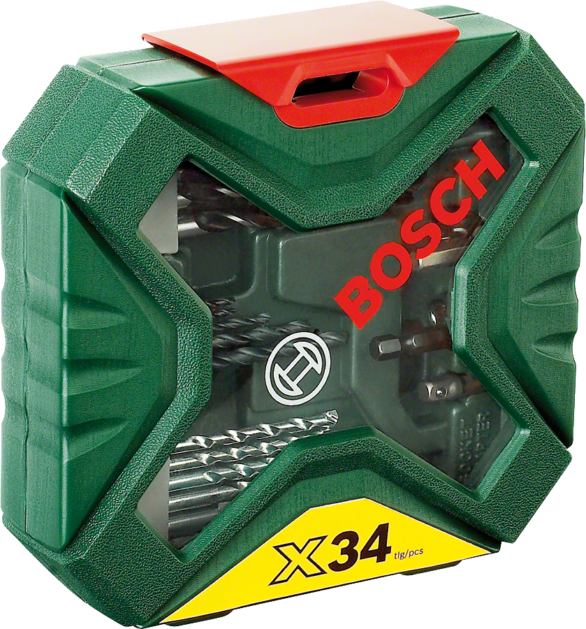 Сет 34 бургии и битови Bosch X Line