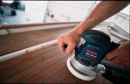 Брусалица Bosch 340W - ексцентрична GEX 150 AC