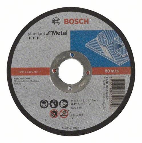 Камен за метал Bosch 115x2.5 inox