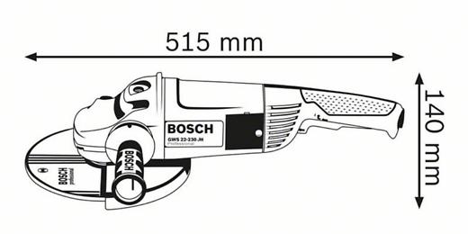 Брусалица Bosch GWS 22-230 H
