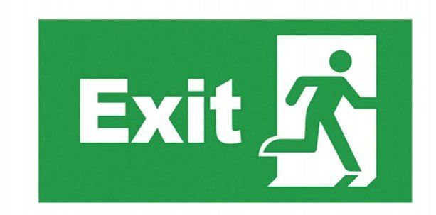 Стикер EXIT Lambario