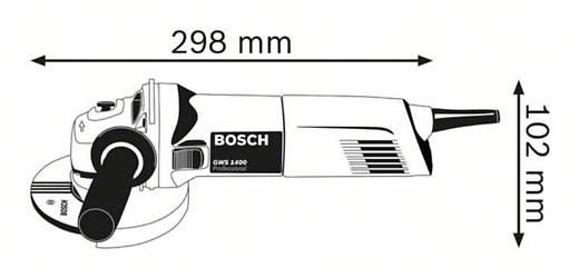 Брусалица Bosch GWS 1400 - 125