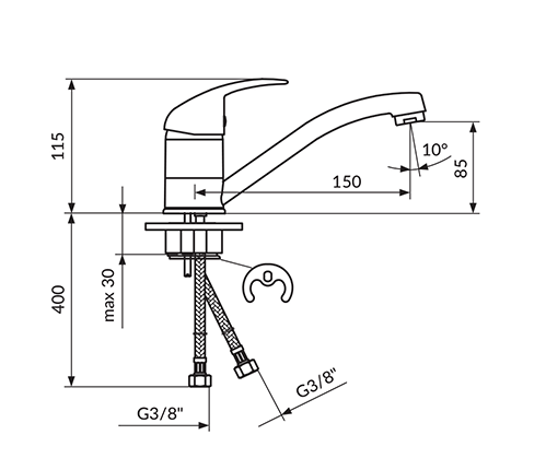 Батерија кратка лула PERLA JP381081 ROSAN