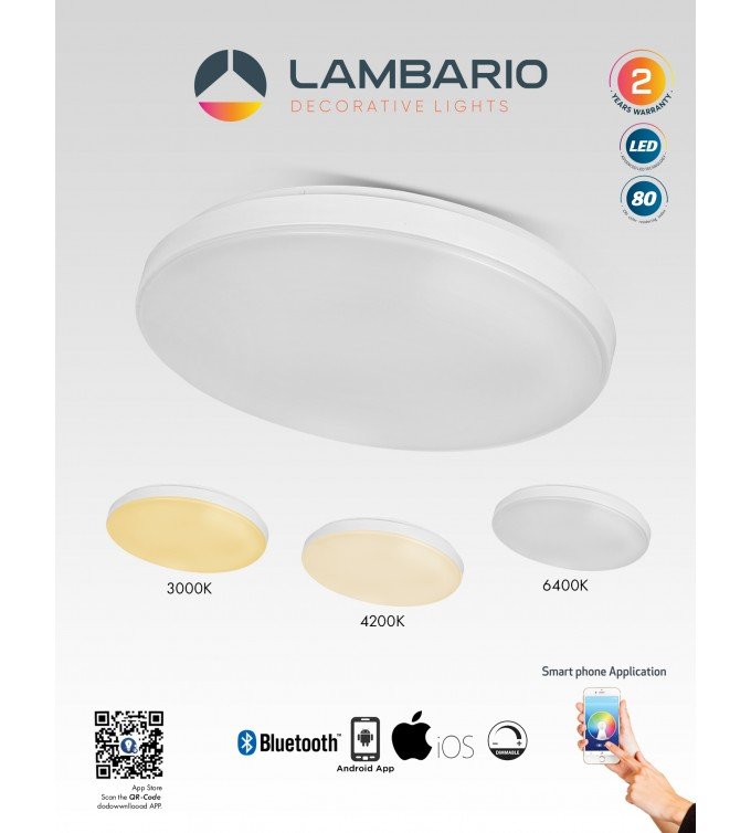 Лед Панел 68W - прилагодување на светлина Lambario