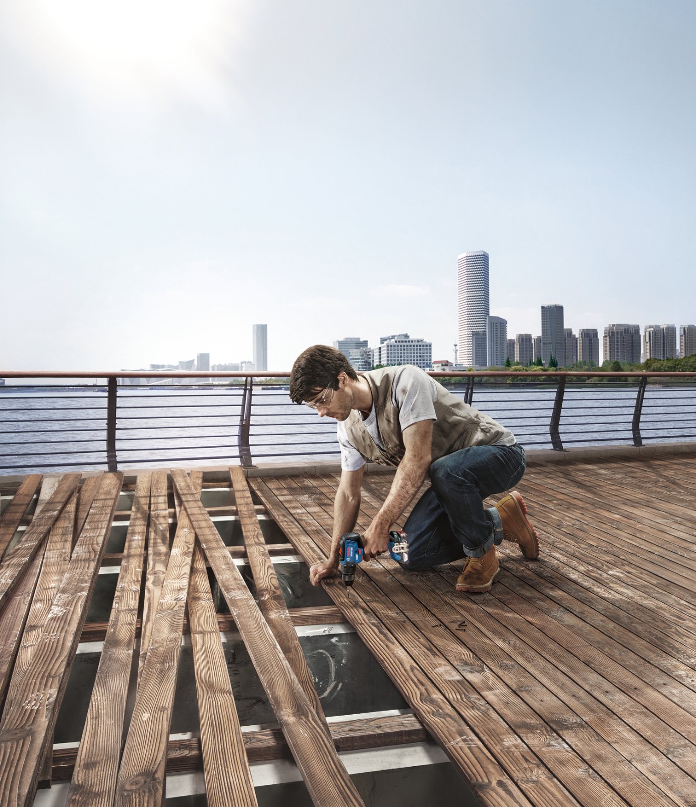 Батериска штрафилица Bosch GSR 18V-50