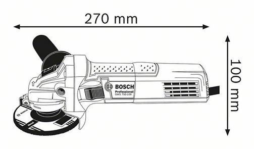 Брусалица Bosch GWS 750 S 115