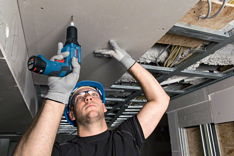 Батериска штрафилица Bosch GTB 12V-11 за сува градба