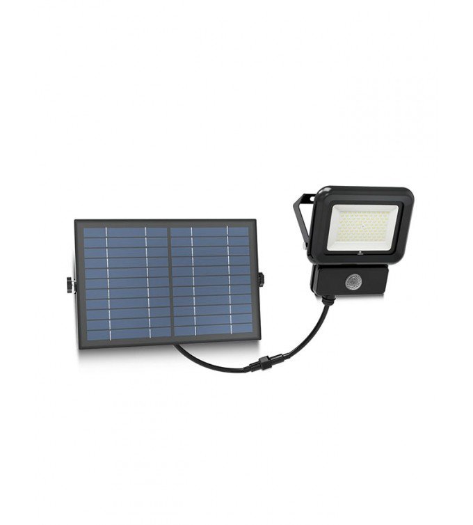 Рефлектор соларен со сензор 50W Lambario