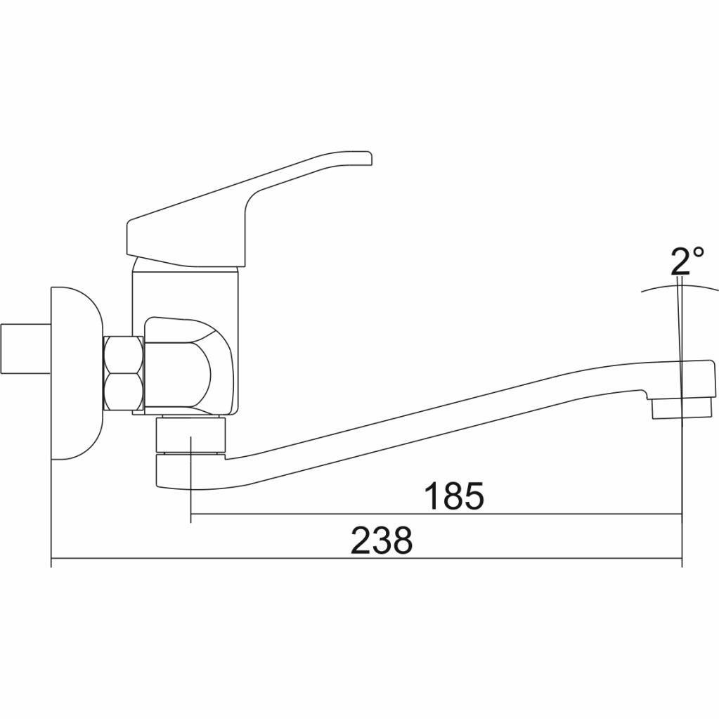 Батерија зидна тл Alpin