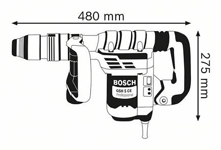 Хилт Bosch GSH 5 CE