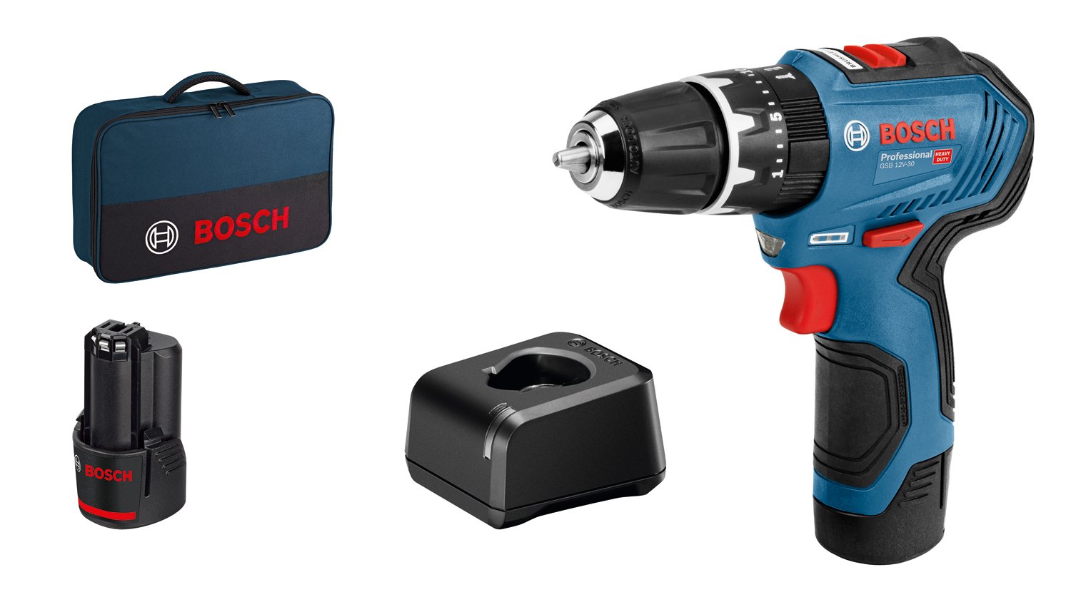 Батериска штрафилица Bosch GSR 12V-30