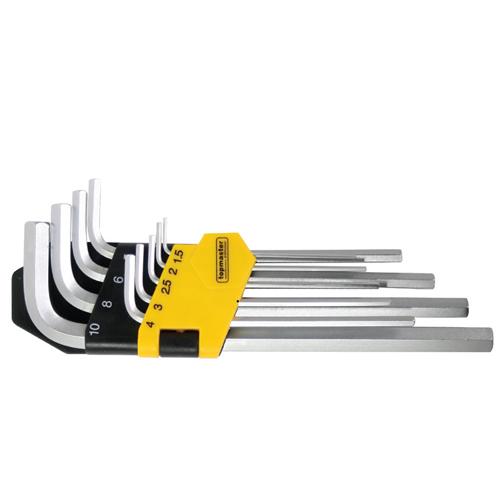 Имбус хекс 1.5-10мм сет 9 парчиња - кратки