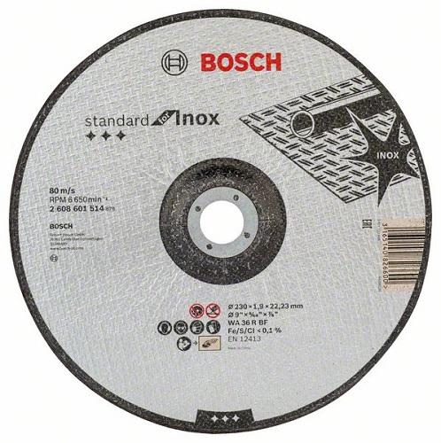 Камен за метал Bosch 230x1.9 inox